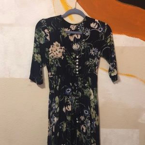 Floral maxi dress